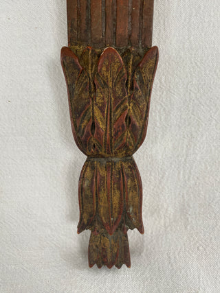 Pair Of 18th Century Wooden Candle Wall Sconces