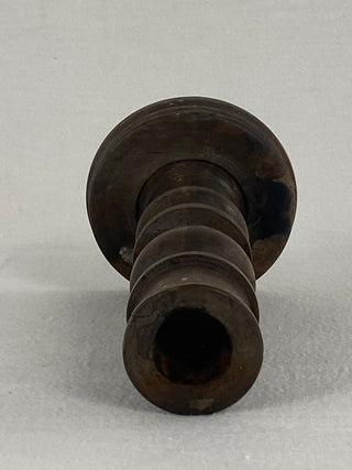 Small Wooden Candlestick