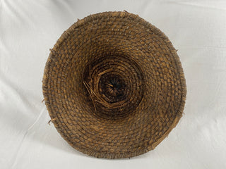 Antique French Rattan Basket