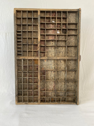 Vintage French Printers Tray