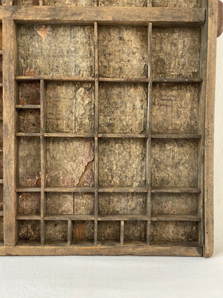 Vintage French Printers Tray