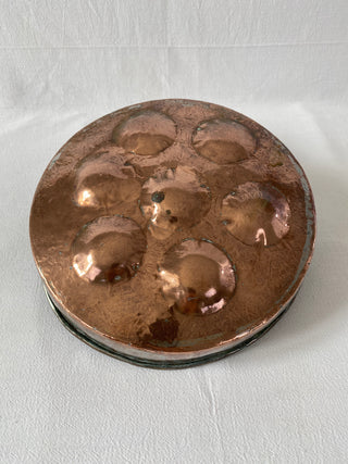Antique Copper Egg Poacher