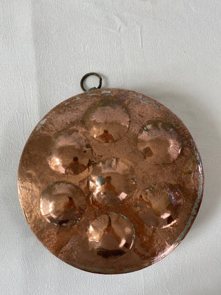 Antique Copper Egg Poacher