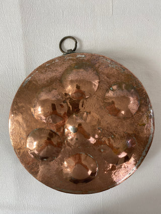 Antique Copper Egg Poacher