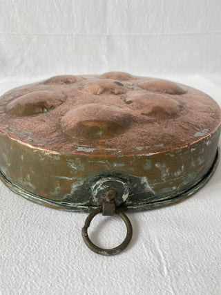 Antique Copper Egg Poacher