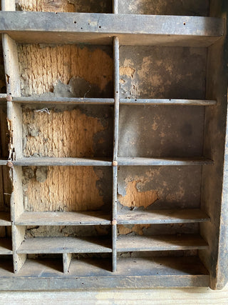 Vintage French Printers Tray