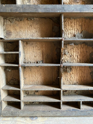Vintage French Printers Tray