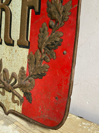 Antique République Française Mairie Sign