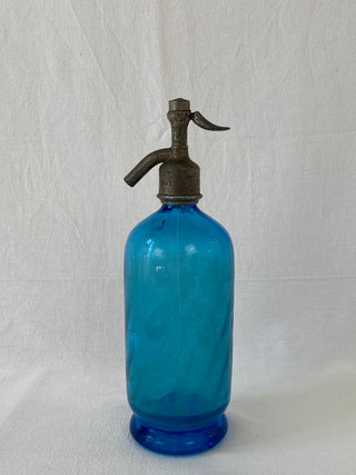 French Blue Soda Syphon