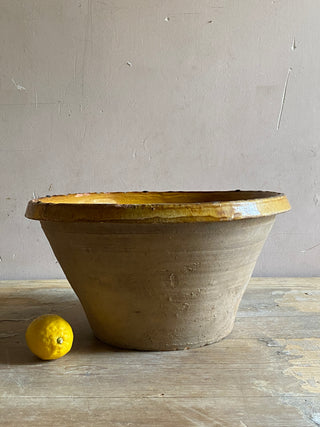 Antique Yellow Tian Bowl