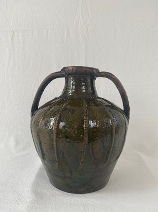 Rare 18th Century Antique French Walnut Oil Jar