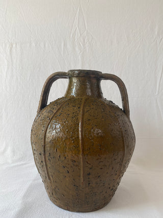 Rare 18th Century Antique French Walnut Oil Jar