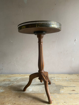 French Gueridon Marble Topped Side Table