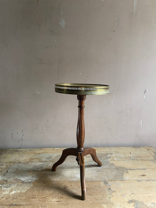 French Gueridon Marble Topped Side Table