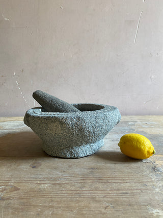 Antique Granite Pestle & Mortar