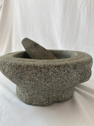 Antique Granite Pestle & Mortar