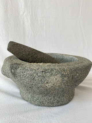 Antique Granite Pestle & Mortar