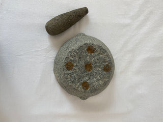 Antique Granite Pestle & Mortar