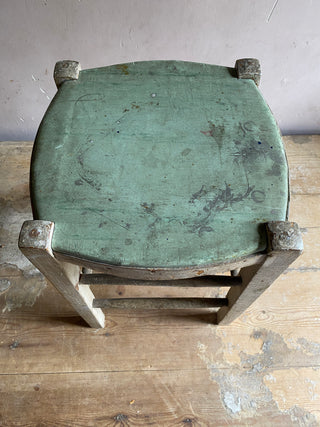 Vintage French Atelier Stool