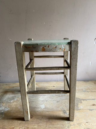 Vintage French Atelier Stool