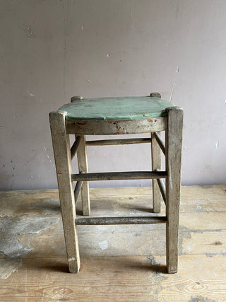 Vintage French Atelier Stool