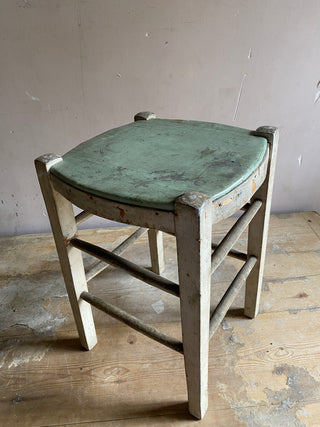 Vintage French Atelier Stool