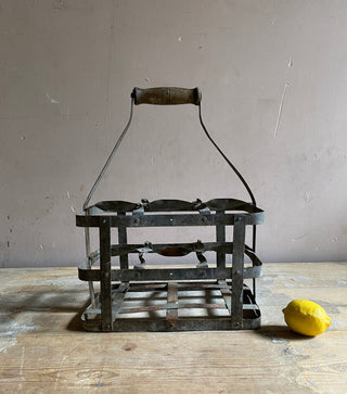 Vintage French Bottle Carrier