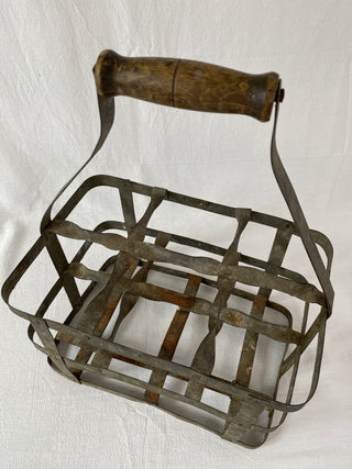 Vintage French Bottle Carrier
