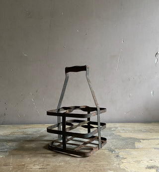 Vintage French Bottle Carrier