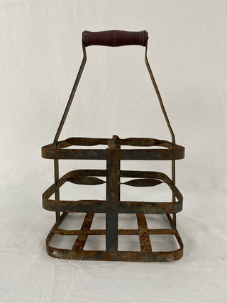 Vintage French Bottle Carrier