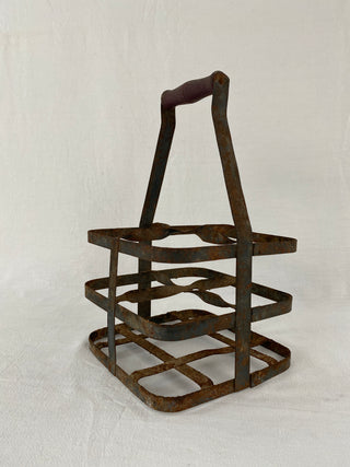 Vintage French Bottle Carrier