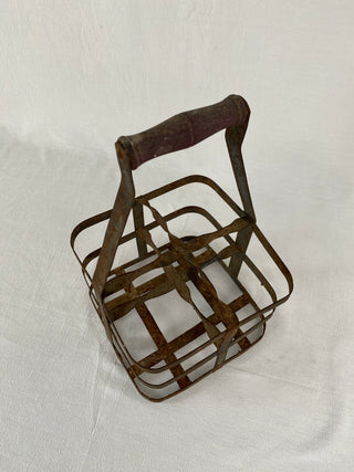 Vintage French Bottle Carrier
