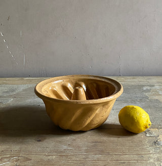 Vintage French Ceramic Bundt Cake Mould
