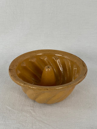Vintage French Ceramic Bundt Cake Mould