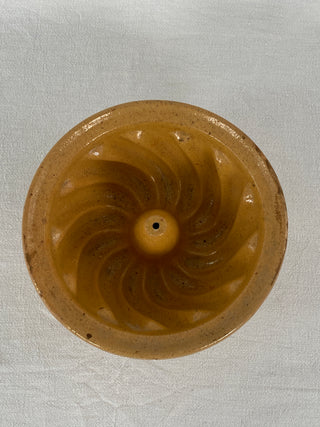 Vintage French Ceramic Bundt Cake Mould