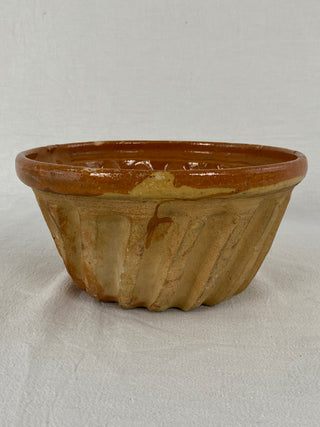 Vintage French Ceramic Bundt Cake Mould