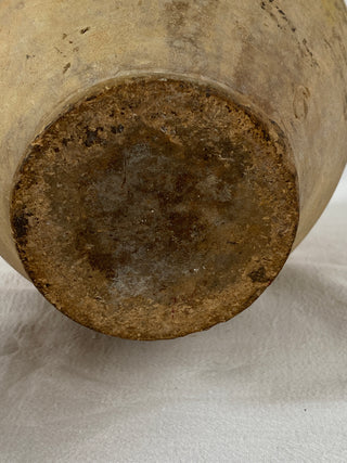 Antique Yellow Glazed Confit Pot