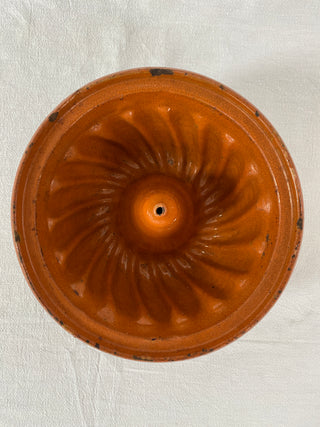Vintage French Ceramic Bundt Cake Mould