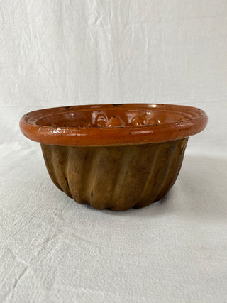 Vintage French Ceramic Bundt Cake Mould