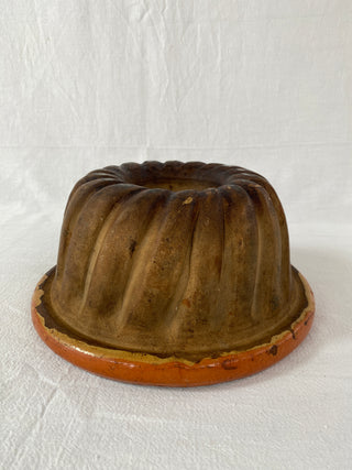 Vintage French Ceramic Bundt Cake Mould