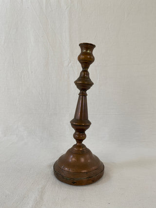 Copper Coloured Candlestick