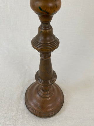 Copper Coloured Candlestick