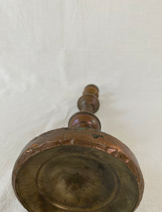 Copper Coloured Candlestick
