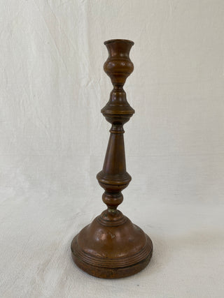 Copper Coloured Candlestick
