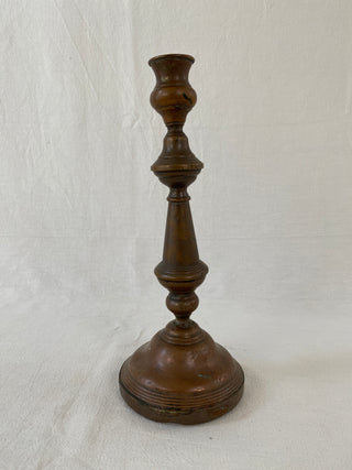 Copper Coloured Candlestick