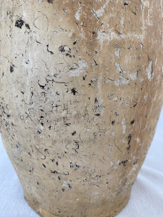 Antique French Green Walnut Oil Jar