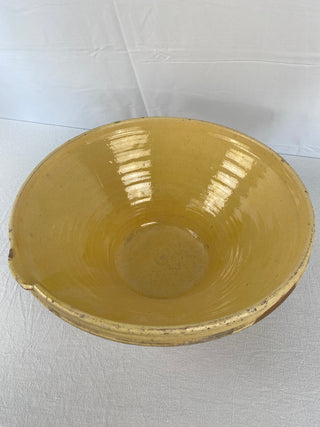 Antique Yellow Tian Bowl