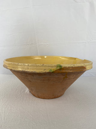 Antique Yellow Tian Bowl