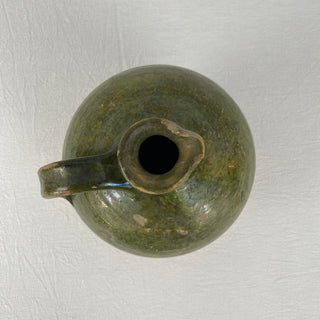 Antique French Green Oil Jug