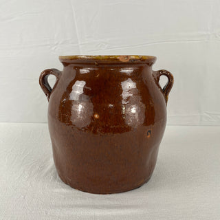 Glazed Stoneware Pot à Graisse